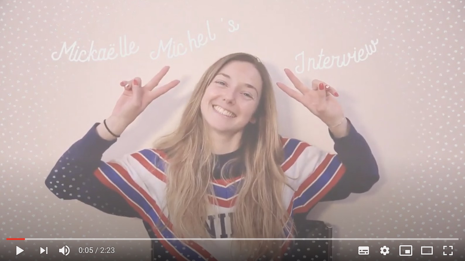 ミカエル・ミシェル騎手によるファンへのメッセージ